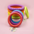 Factory Wholesale Interactive Training EVA Foam Floating Flying Ring Dog Chew Toy